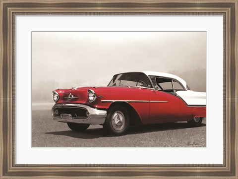 Framed Olds Super 88 Print