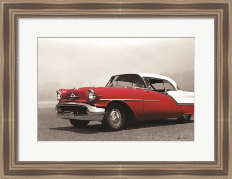 Framed Olds Super 88 Print