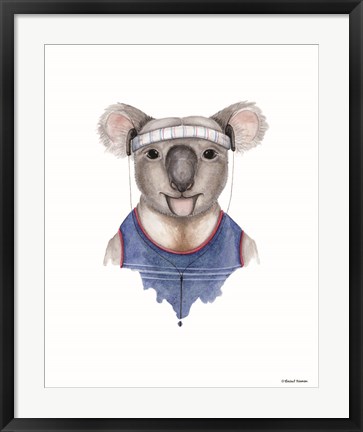 Framed Kewl Koala Print