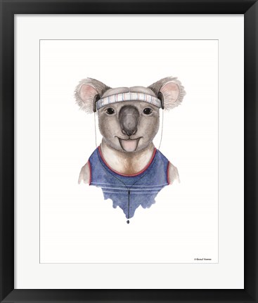 Framed Kewl Koala Print