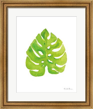 Framed Fresh and Green I Print