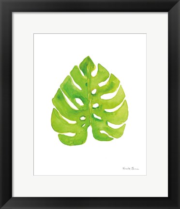 Framed Fresh and Green I Print