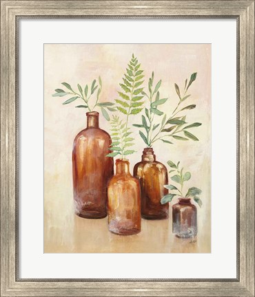 Framed Woodland Still Life III Print