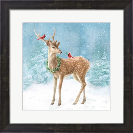 Framed Woodland Celebration III Print