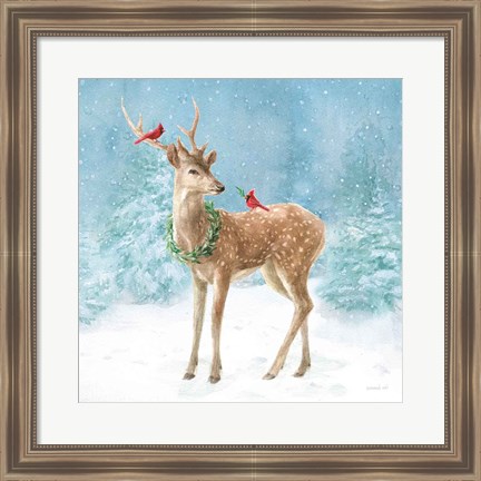 Framed Woodland Celebration III Print