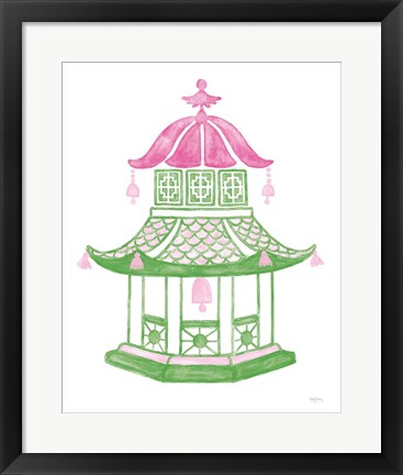 Framed Everyday Chinoiserie III Bright Print