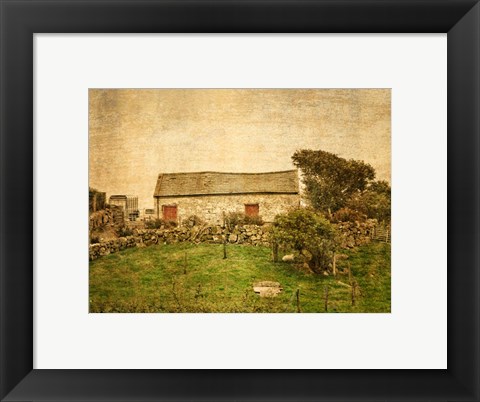 Framed Irish Cottage Print