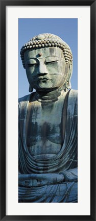 Framed Big Buddha, Daibutsu, Kamakura, Japan Print