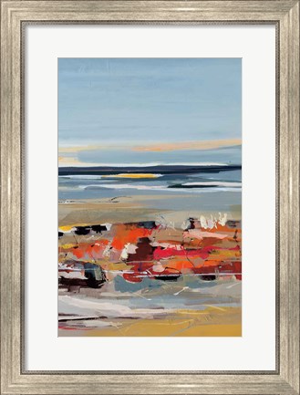 Framed Beach III Print