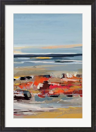 Framed Beach III Print