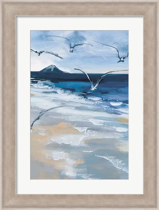 Framed Pacific Breezes II Print