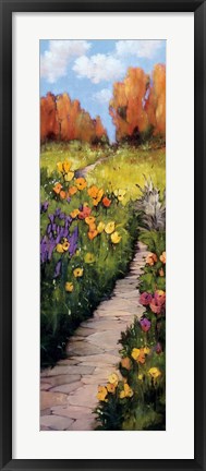 Framed Path Beneath Your Feet Print