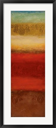 Framed Abstract &amp; Natural Elements II Print