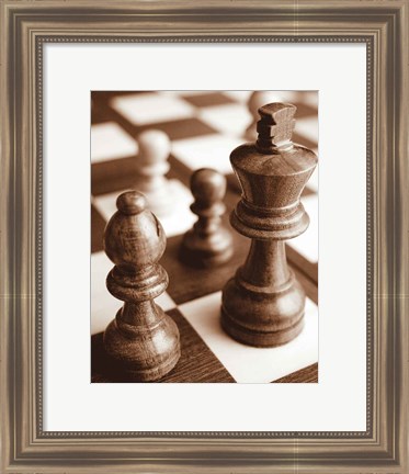 Framed Chess Print