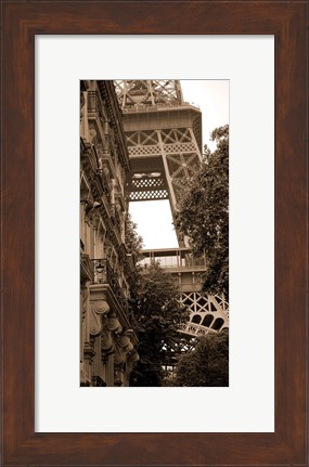 Framed La Tour Eiffel II Print