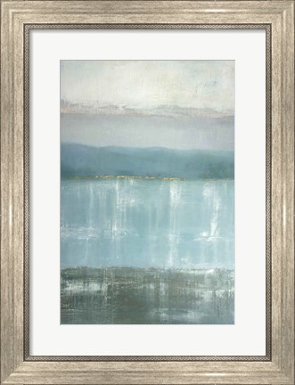 Framed Twilight Blues Print