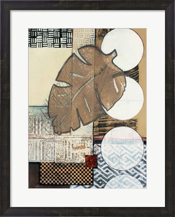 Framed Global Patterns II Print