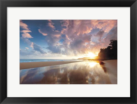 Framed Secret Beach Sunrise Print