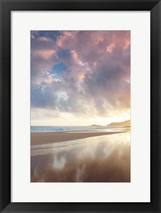 Framed Secret Beach Sunrise II Print