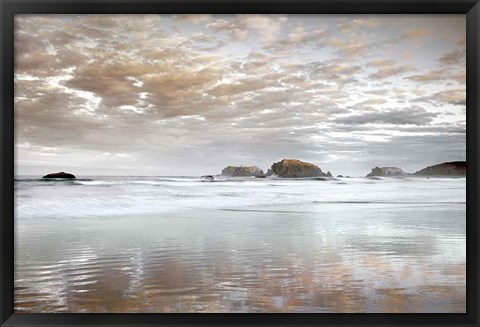 Framed Sunrise Reflections Print