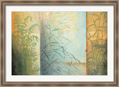 Framed Ferns &amp; Grasses Print