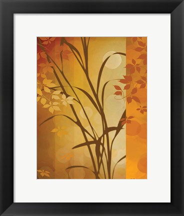 Framed Autumn Sunset I Print