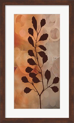 Framed Flora I Print