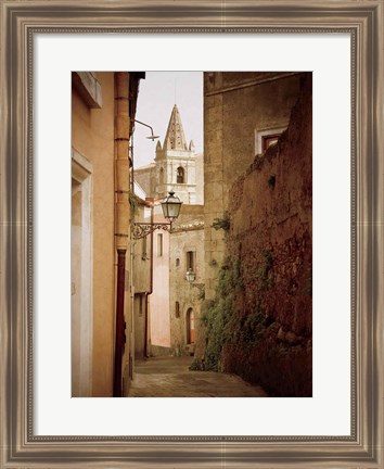 Framed Forza D&#39;Argo Alleyway I Print