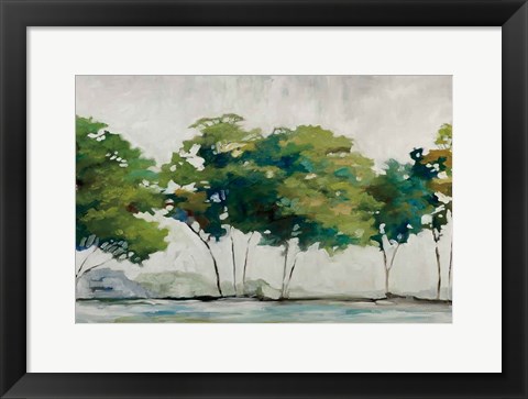 Framed Late Summer Trees Print