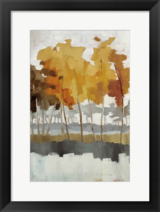 Framed Wetlands III Print