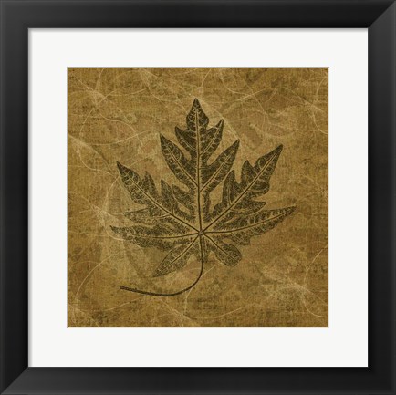 Framed Leaves of Summer Print