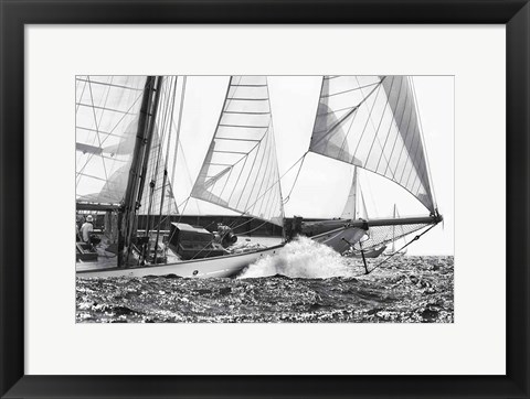 Framed Free Sailing Print