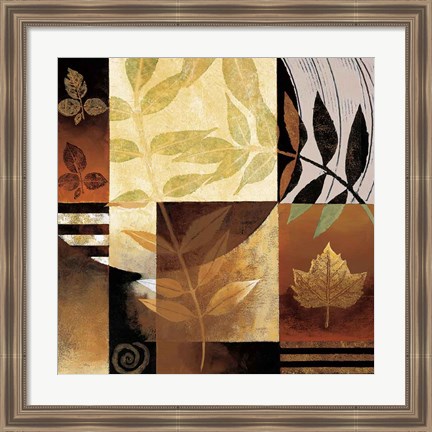 Framed Nature&#39;s Elements II Print