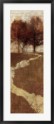 Framed Shades of Autumn I Print