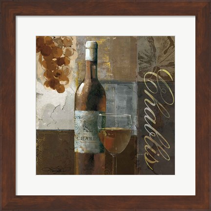 Framed Chablis Print