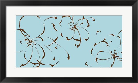 Framed Blooming Moments II Print