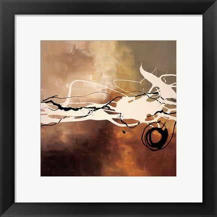 Framed Copper Melody II Print