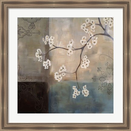 Framed Abstract &amp; Natural Elements II Print