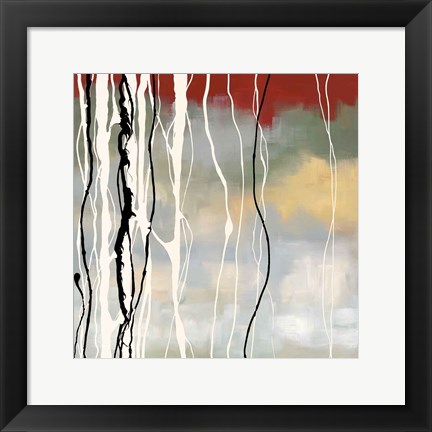 Framed Silver Birch II Print