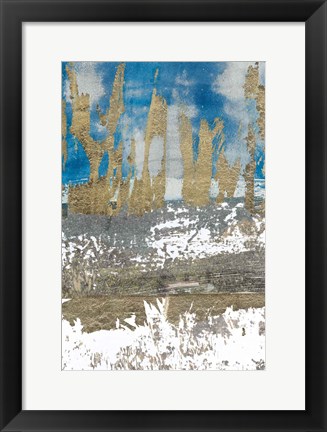 Framed Gold Touch II Print