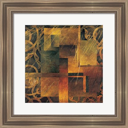 Framed Visual Patterns II Print