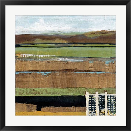 Framed Grazing Range I Print