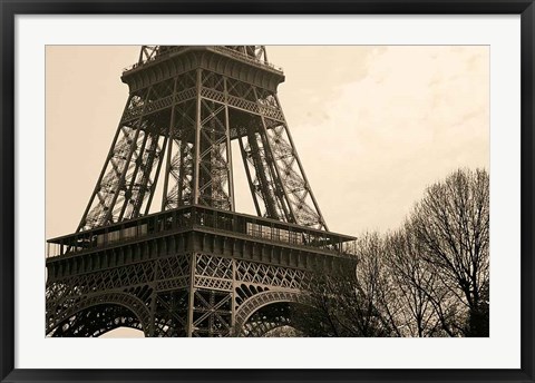 Framed La Belle Eiffel Print