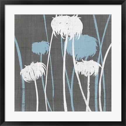 Framed Textile II Print