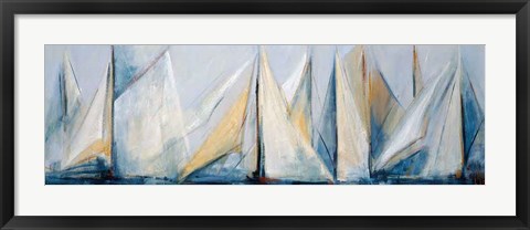 Framed First Sail II Print