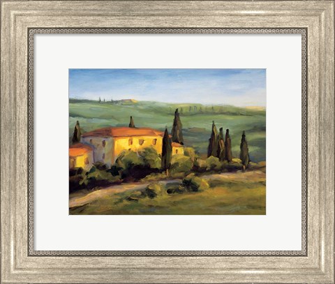 Framed Tuscan Morning Print