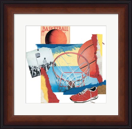 Framed Hoop Shot Print