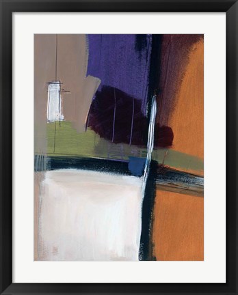 Framed Linear Motion III Print