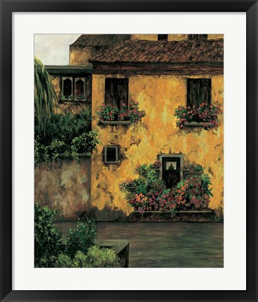 Framed Summer Villa Print