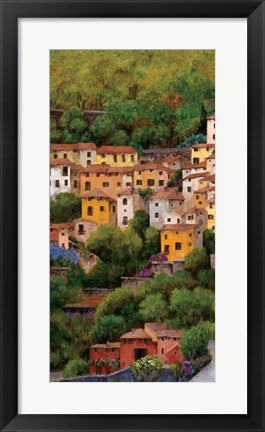 Framed Lago Di Como I Print